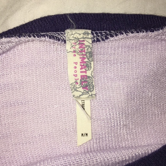 Free People lavender flowy blouse - Picture 3 of 4